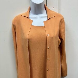 Twin knit sweater set